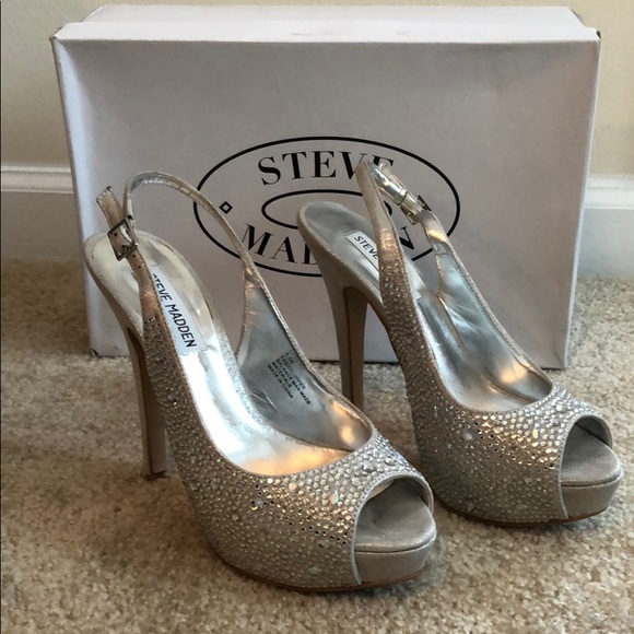 Steve Madden Bling slingbacks - Picture 1 of 6